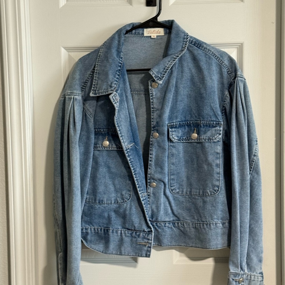 Listicle Blue Denim Jacket